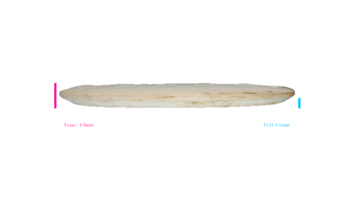 USED Dynamic Discs Fuzion Truth Midrange Profile View