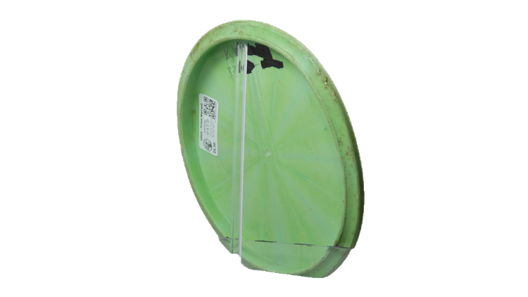 USED Dynamic Discs Prime Warrant Midrange Back View