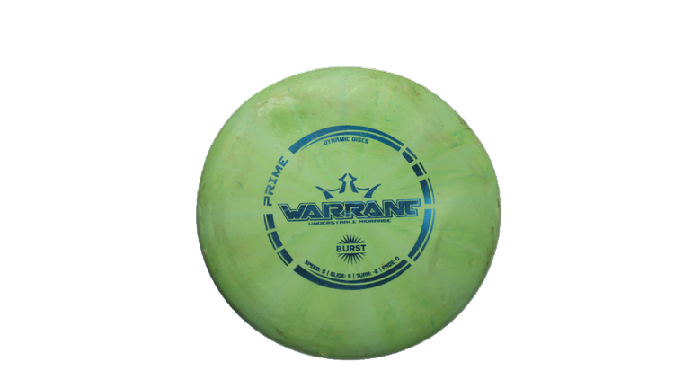 USED Dynamic Discs Prime Warrant Midrange Front View
