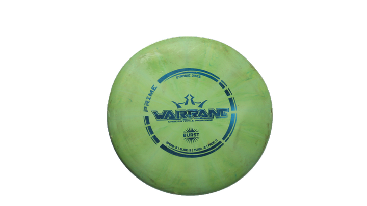 USED Dynamic Discs Prime Warrant Midrange Front View