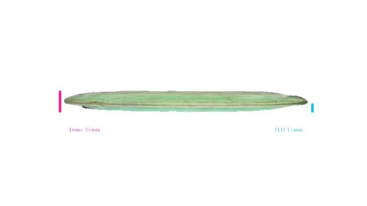 USED Discraft ESP Zeus Distance Driver Profile View