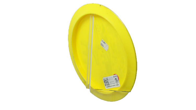 USED Dynamic Discs Fuzion-Ice Sergeant Distance Driver Back View