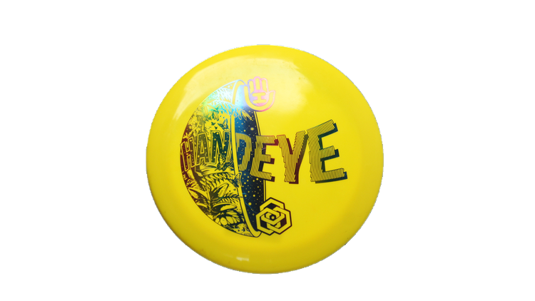 USED Dynamic Discs Fuzion-Ice Sergeant Distance Driver Front View