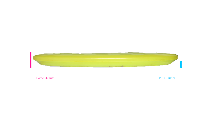 USED Discraft Big Z Buzzz Midrange Profile View