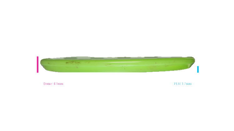 USED Discmania Neo Tactic Putter Profile View