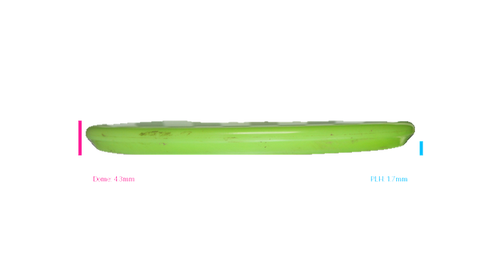 USED Discmania Neo Tactic Putter Profile View