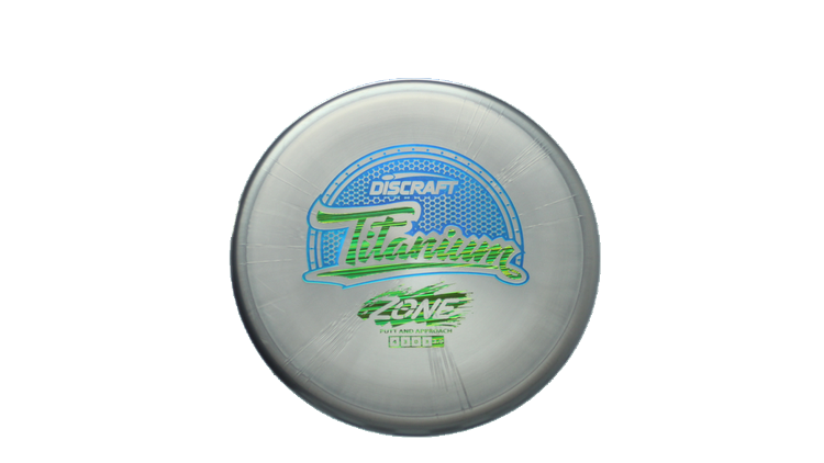 USED Discraft Titanium Zone Putter Front View
