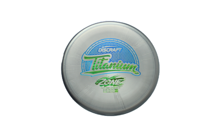 USED Discraft Titanium Zone Putter Front View