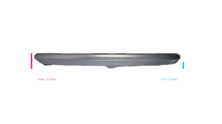 USED Discraft Titanium Zone Putter Profile View