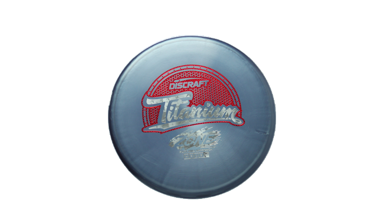 USED Discraft Titanium Zone Putter Front View