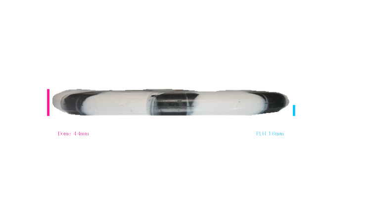 USED Meridian discs Marbled graphite Mojave Putter Profile View