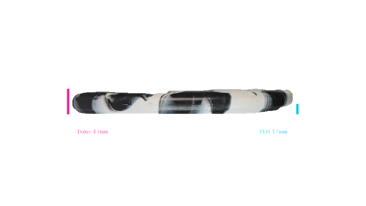 USED Meridian discs Marbled graphite Mojave Putter Profile View