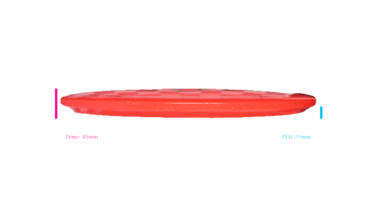 USED Dynamic Discs Lucid Verdict Midrange Profile View
