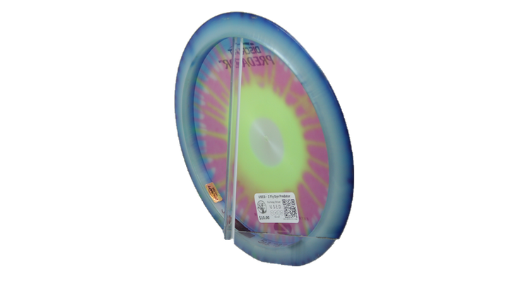 USED Discraft Z Fly Dye Predator Fairway Driver Back View