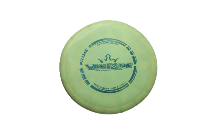 USED Dynamic Discs Prime Warrant Midrange Front View