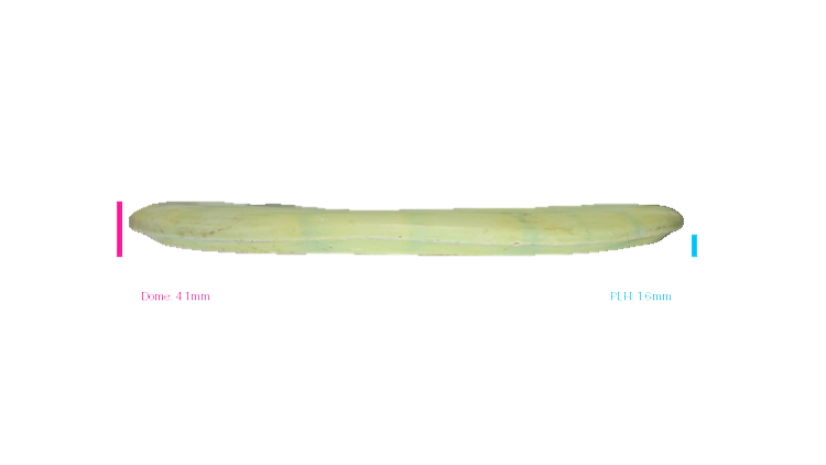 USED Dynamic Discs Prime Warrant Midrange Profile View