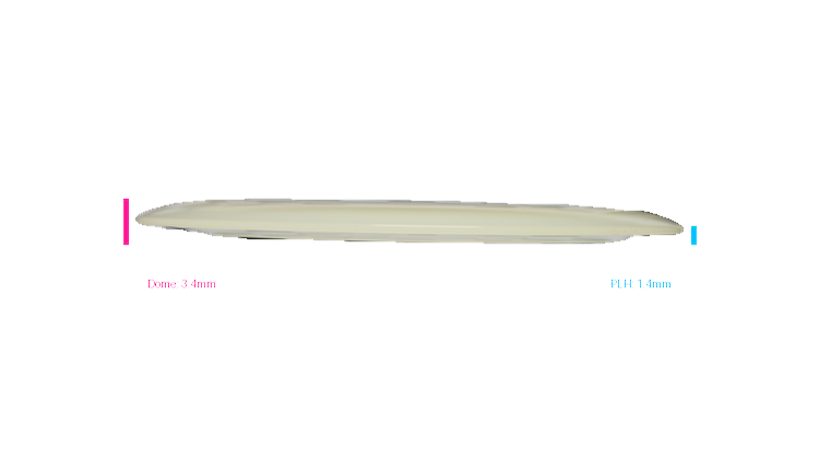USED Westside Discs VIP King Distance Driver Profile View
