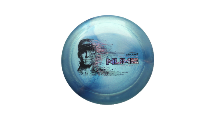 USED Discraft Ti Swirl Nuke Distance Driver Front View