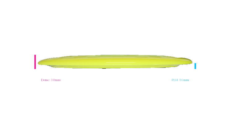 USED Discmania Neo Paradigm Distance Driver Profile View