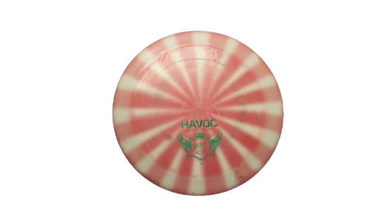 USED Latitude 64 Gold Havoc Distance Driver Front View