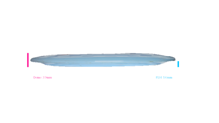 USED Dynamic Discs Fuzion Sergeant Distance Driver Profile View