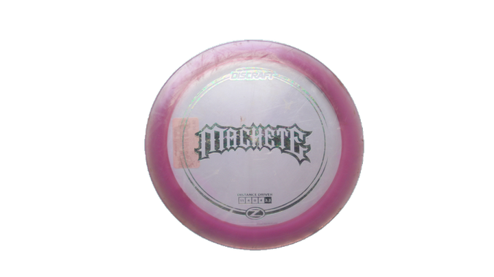 USED Discraft Z Machete Distance Driver Front View