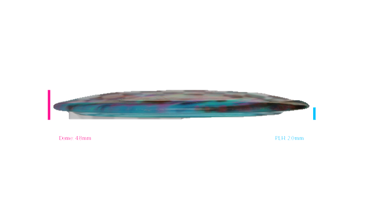 USED Latitude 64 Opto Sapphire Distance Driver Profile View
