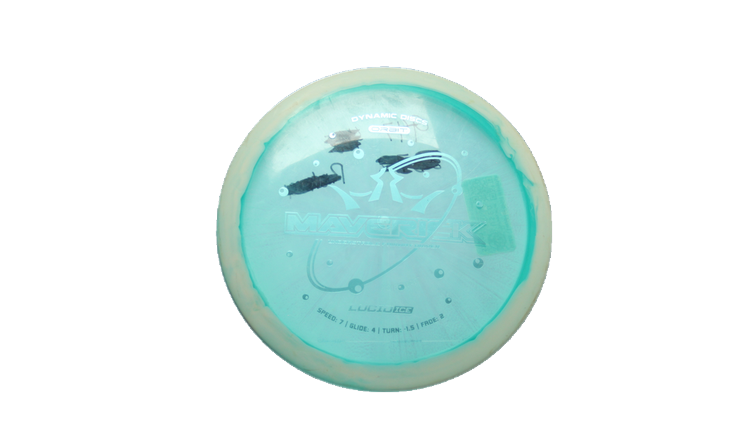 USED Dynamic Discs Lucid-Ice Orbit Maverick Fairway Driver Front View
