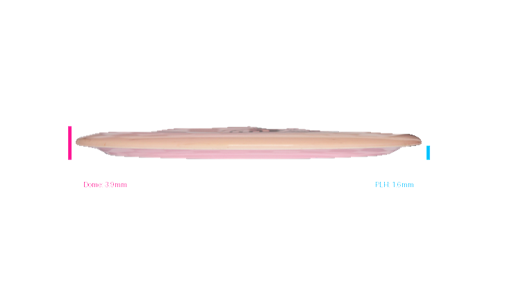 USED Dynamic Discs Hybrid Sergeant Distance Driver Profile View