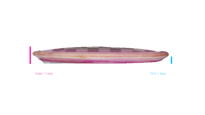 USED Dynamic Discs Lucid Orbit Justice Midrange Profile View