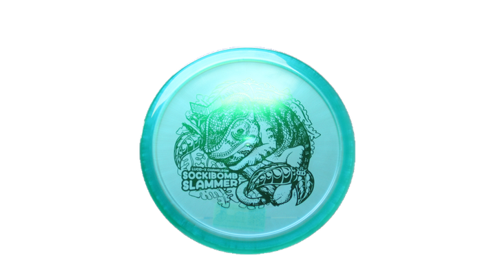 USED Dynamic Discs Lucid-X Chameleon Sockibomb Slammer Putter