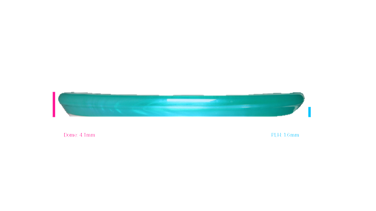 USED Dynamic Discs Lucid-X Chameleon Sockibomb Slammer Putter Profile View