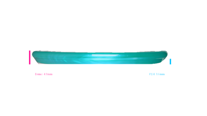 USED Dynamic Discs Lucid-X Chameleon Sockibomb Slammer Putter Profile View