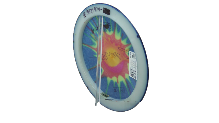 USED Discraft Z Fly Dye Hades Distance Driver Back View