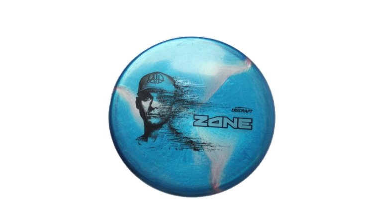 USED Discraft Ti Swirl Zone Putter Front View