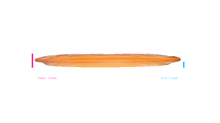 USED Discmania Swirly S-Line Vanguard Fairway Driver Profile View