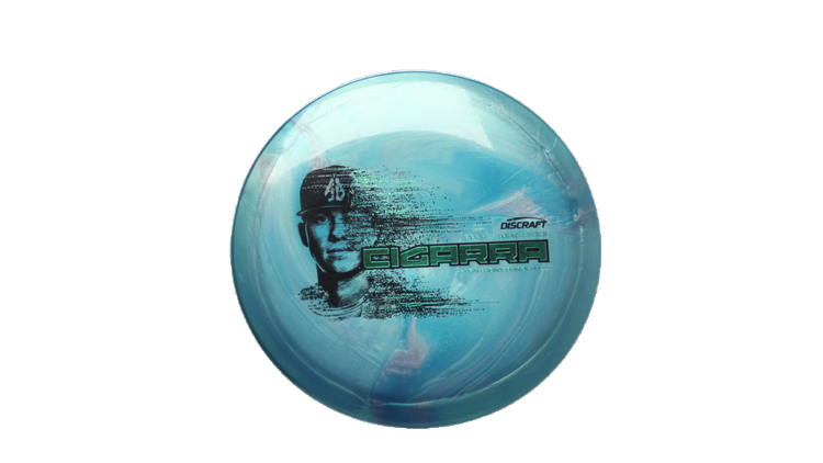 USED Discraft Ti Swirl Cigarra Fairway Driver Front View