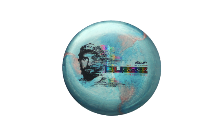 USED Discraft Ti Swirl Buzzz Midrange Front View