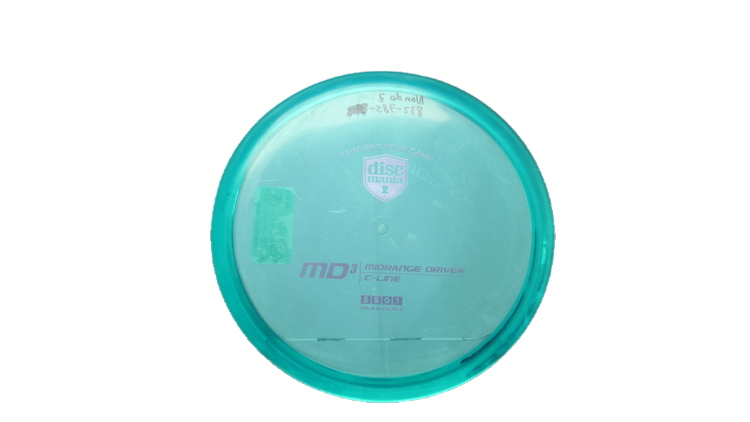 USED Discmania C-Line MD3 Midrange Front View
