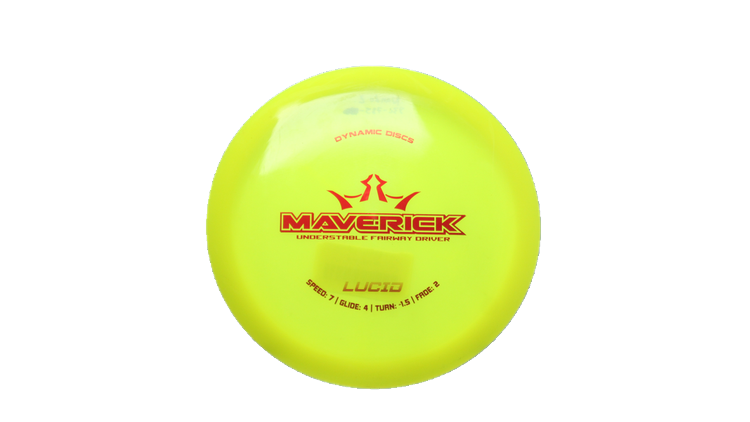 USED Dynamic Discs Lucid Maverick Fairway Driver Front View