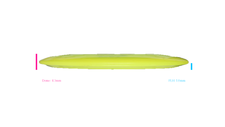 USED Dynamic Discs Lucid Maverick Fairway Driver Profile View