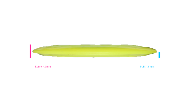 USED Dynamic Discs Lucid Maverick Fairway Driver Profile View