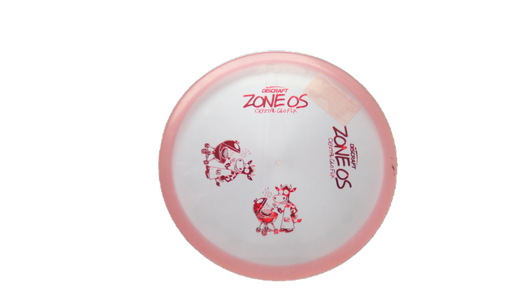 USED Discraft Glo CryZtal Zone OS Putter Front View