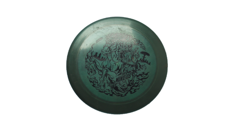 USED Discraft ESP Nuke OS Distance Driver Front View