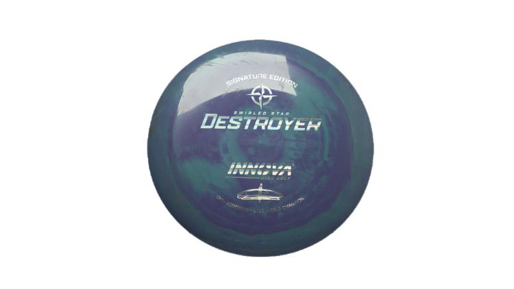 USED Innova Swirled Star Destroyer Distance Driver Front View