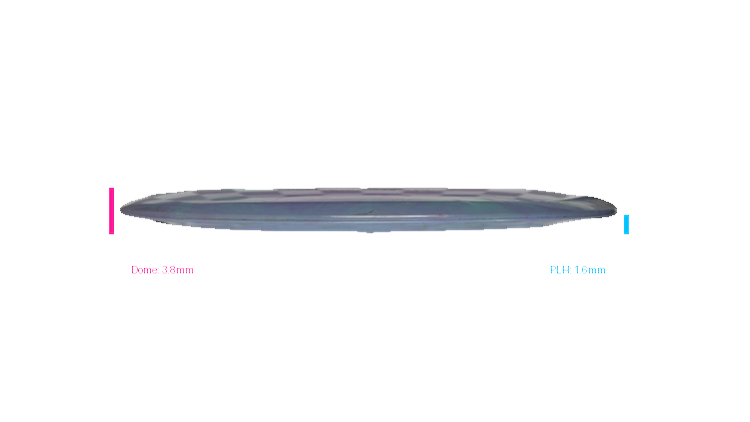 USED Innova Swirled Star Destroyer Distance Driver Profile View