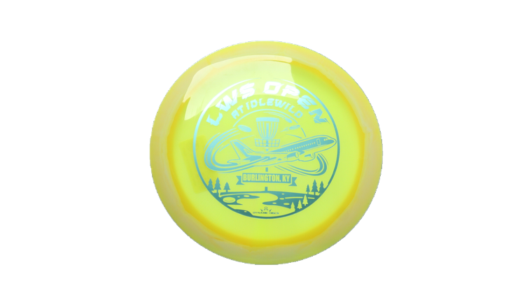 USED Dynamic Discs Lucid Orbit Heist Distance Driver Front View