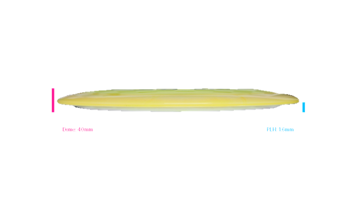 USED Dynamic Discs Lucid Orbit Heist Distance Driver Profile View