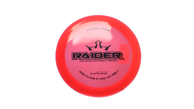 USED Dynamic Discs Lucid Raider Distance Driver Front View