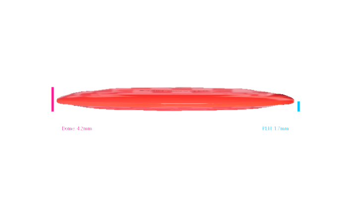 USED Dynamic Discs Lucid Raider Distance Driver Profile View
